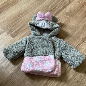 Plush Disney Minnie Mouse Coat 6-9M